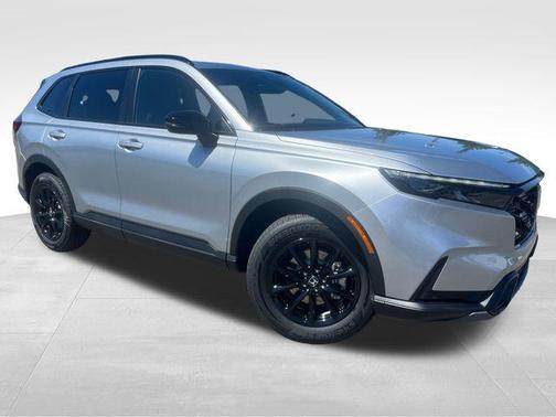 Solar Silver Metallic 2026 Honda CR-V Hybrid Sport-L AWD