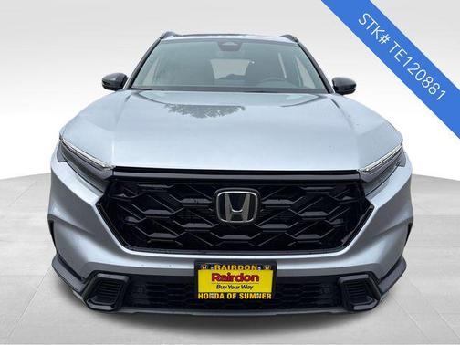 Solar Silver Metallic 2026 Honda CR-V Hybrid Sport-L AWD