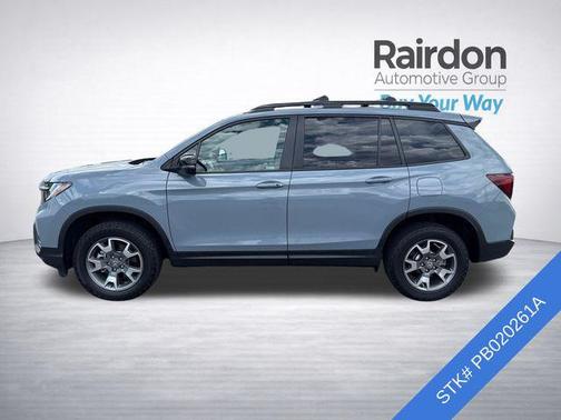 Sonic Gray Pearl 2023 Honda Passport AWD TrailSport