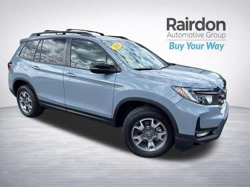 Sonic Gray Pearl 2023 Honda Passport AWD TrailSport