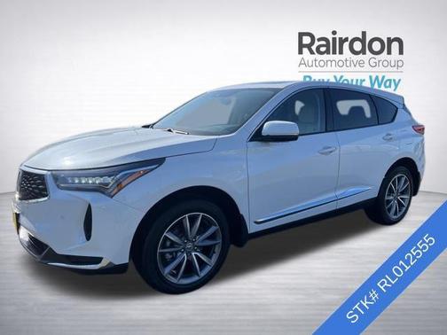 Platinum White Pearl 2024 Acura RDX Technology Package