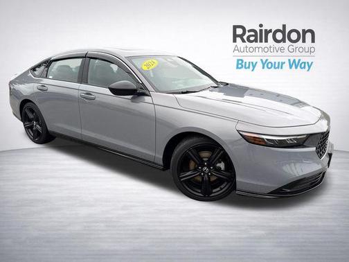 Urban Gray Pearl 2024 Honda Accord Hybrid Sport-L