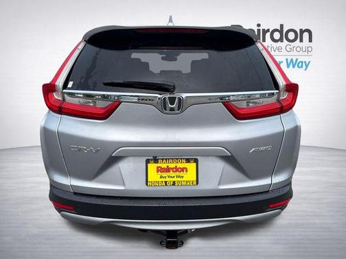 Lunar Silver Metallic 2018 Honda CR-V EX-L