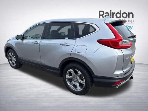Lunar Silver Metallic 2018 Honda CR-V EX-L