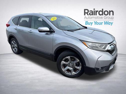 Lunar Silver Metallic 2018 Honda CR-V EX-L