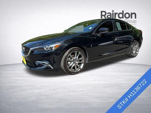 Jet Black Mica 2017 Mazda Mazda6 Grand Touring