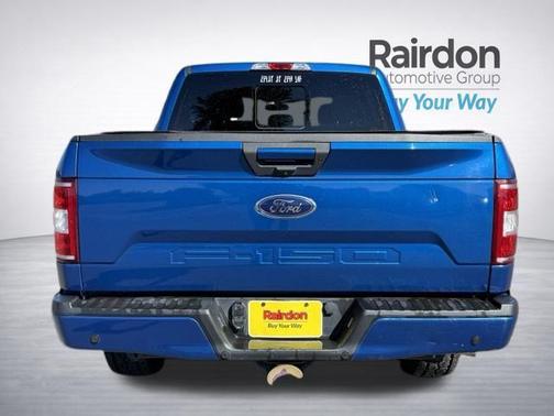 Lightning Blue 2018 Ford F-150 XLT