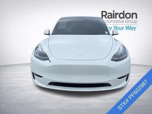 Pearl White Multi-Coat 2023 Tesla Model Y Performance Dual Motor All-Wheel Drive