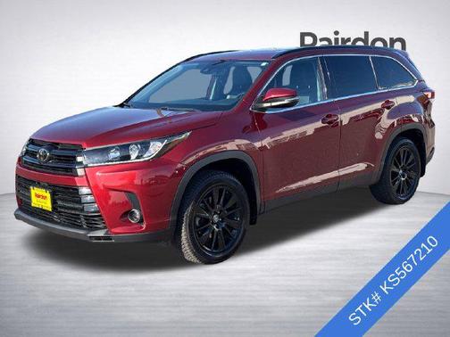 Salsa Red Pearl 2019 Toyota Highlander SE