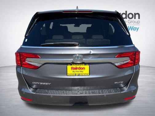 Modern Steel Metallic 2018 Honda Odyssey Elite