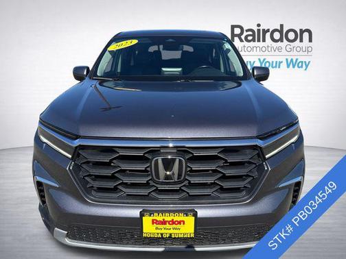 Modern Steel Metallic 2023 Honda Pilot AWD EX-L 8 Passenger