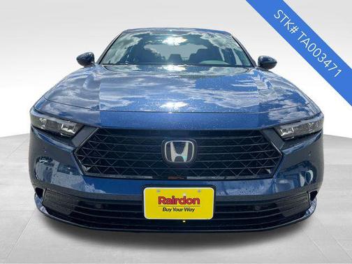 Canyon River Blue Metallic 2026 Honda Accord Hybrid EX-L