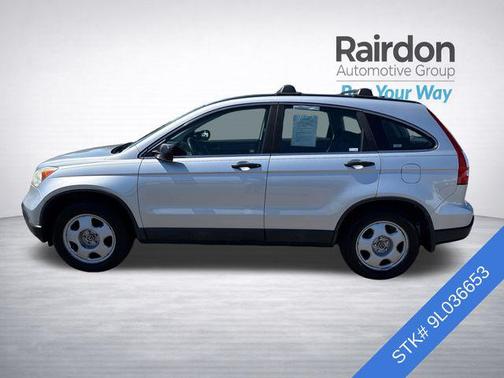Alabaster Silver Metallic 2009 Honda CR-V LX