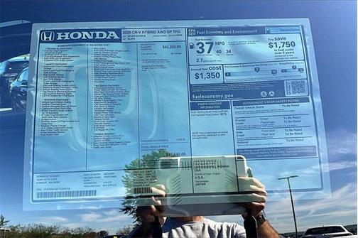 2026 Honda CR-V Hybrid Sport Touring