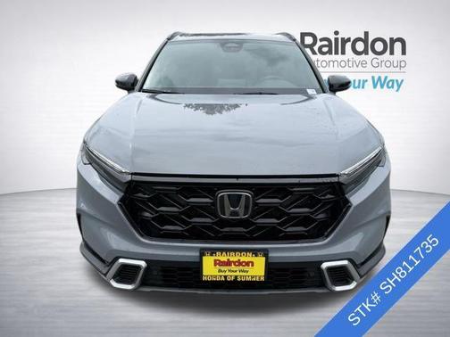 Urban Gray Pearl 2025 Honda CR-V Hybrid Sport Touring AWD