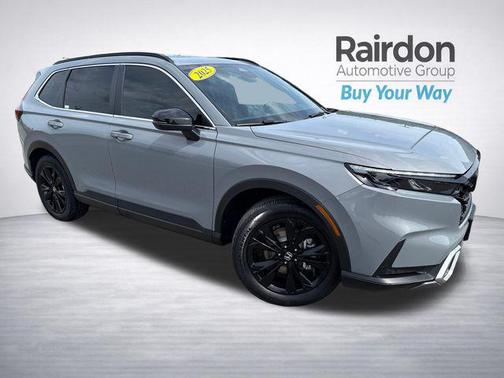 Urban Gray Pearl 2025 Honda CR-V Hybrid Sport Touring AWD