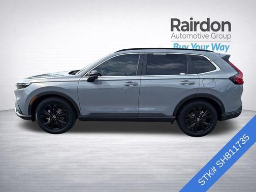 Urban Gray Pearl 2025 Honda CR-V Hybrid Sport Touring AWD