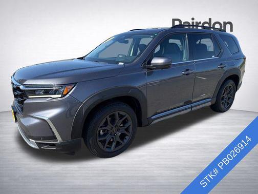 Modern Steel Metallic 2023 Honda Pilot AWD Elite