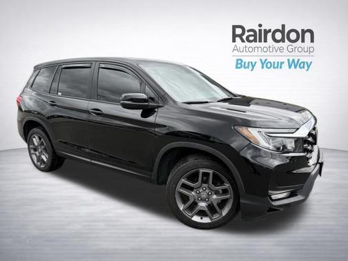 Crystal Black Pearl 2022 Honda Passport AWD EX-L