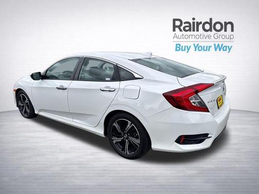 White Orchid Pearl 2018 Honda Civic Touring