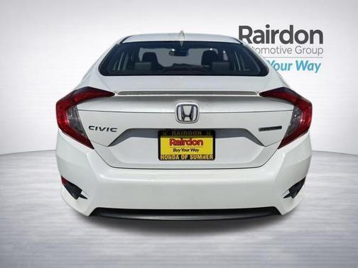 White Orchid Pearl 2018 Honda Civic Touring