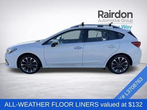 Crystal White Pearl 2020 Subaru Impreza Limited
