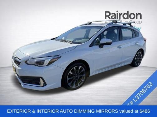Crystal White Pearl 2020 Subaru Impreza Limited