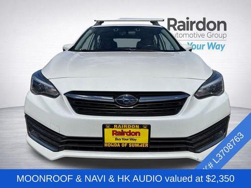 Crystal White Pearl 2020 Subaru Impreza Limited