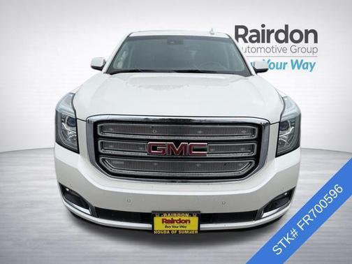 White Diamond Tricoat 2015 GMC Yukon XL 1500 SLT