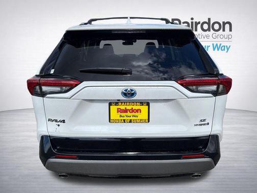 Wind Chill Pearl 2024 Toyota RAV4 Hybrid SE