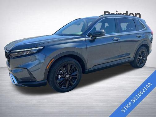 Meteorite Gray Metallic 2025 Honda CR-V Hybrid Sport Touring AWD