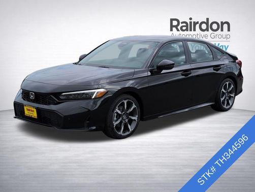 Crystal Black Pearl 2026 Honda Civic Hybrid Sport Touring