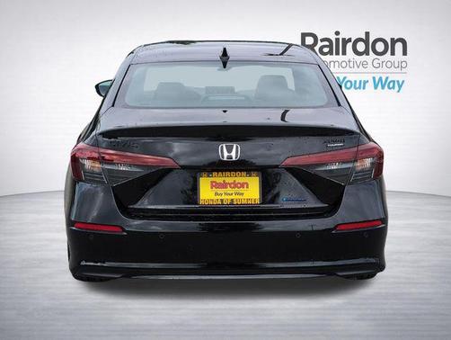 Crystal Black Pearl 2026 Honda Civic Hybrid Sport Touring