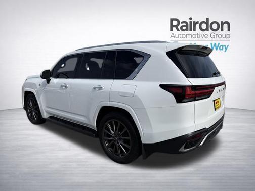 Ultra White 2024 Lexus LX 600 F SPORT