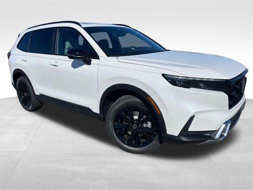 Platinum White Pearl 2026 Honda CR-V Hybrid Sport Touring AWD