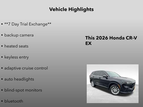 2026 Honda CR-V EX AWD