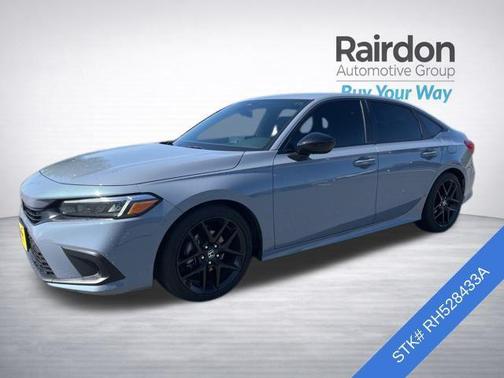 Crystal Black Pearl 2024 Honda Civic Sport