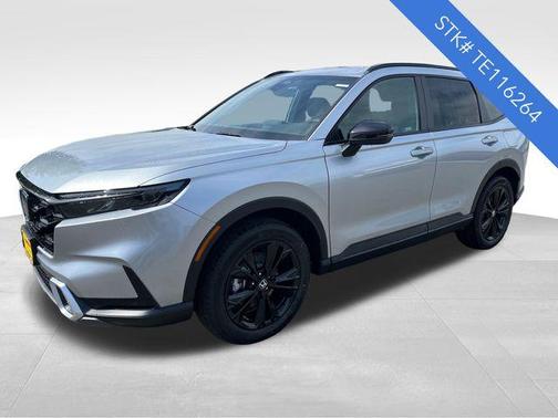 Solar Silver Metallic 2026 Honda CR-V Hybrid Sport Touring AWD