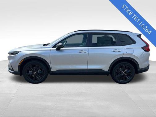 Solar Silver Metallic 2026 Honda CR-V Hybrid Sport Touring AWD