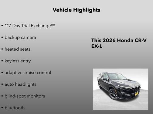 2026 Honda CR-V EX-L AWD