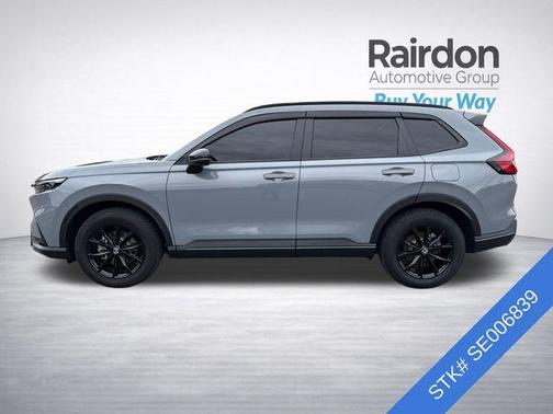 Urban Gray Pearl 2025 Honda CR-V Hybrid Sport AWD