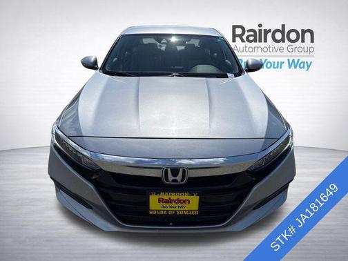 Lunar Silver Metallic 2018 Honda Accord LX
