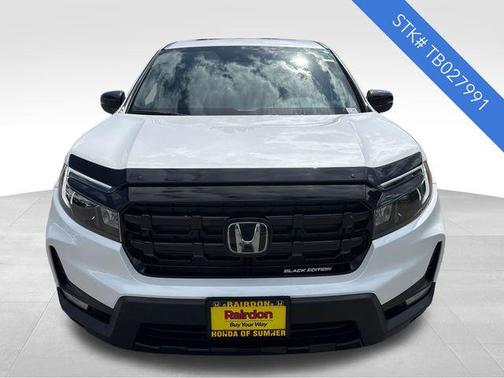 Platinum White Pearl 2026 Honda Ridgeline Black