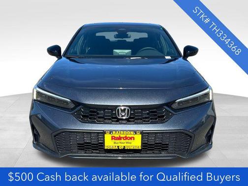 Meteorite Gray Metallic 2026 Honda Civic Hybrid Sport