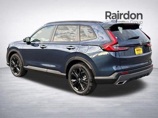 Canyon River Blue Metallic 2026 Honda CR-V Hybrid Sport Touring AWD