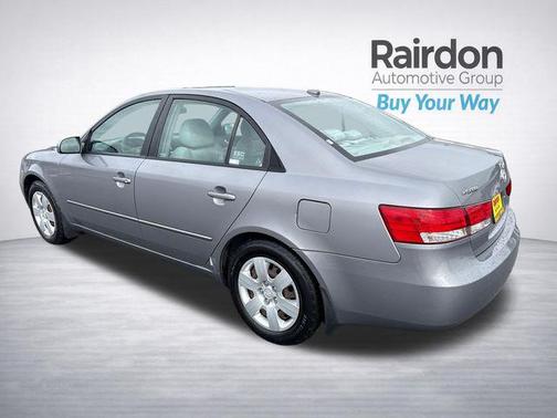 Silver Blue 2008 Hyundai SONATA GLS