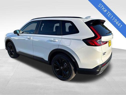 Platinum White Pearl 2026 Honda CR-V Hybrid Sport Touring AWD