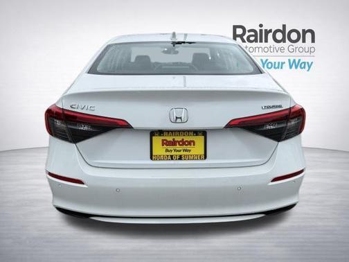 Platinum White Pearl 2022 Honda Civic Touring