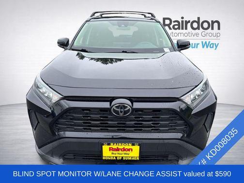 Midnight Black Metallic 2019 Toyota RAV4 LE