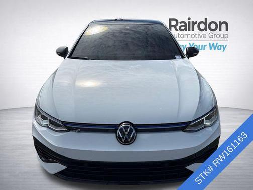 Pure White 2024 Volkswagen Golf R 2.0T Manual